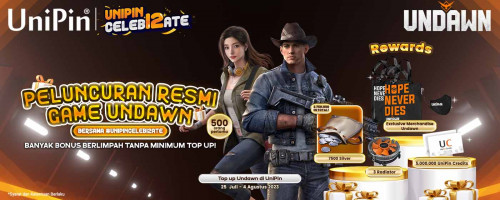 Rayakan Peluncuran Resmi Game Undawn bareng #UniPinCeleb12ate – BANYAK BONUSNYA!